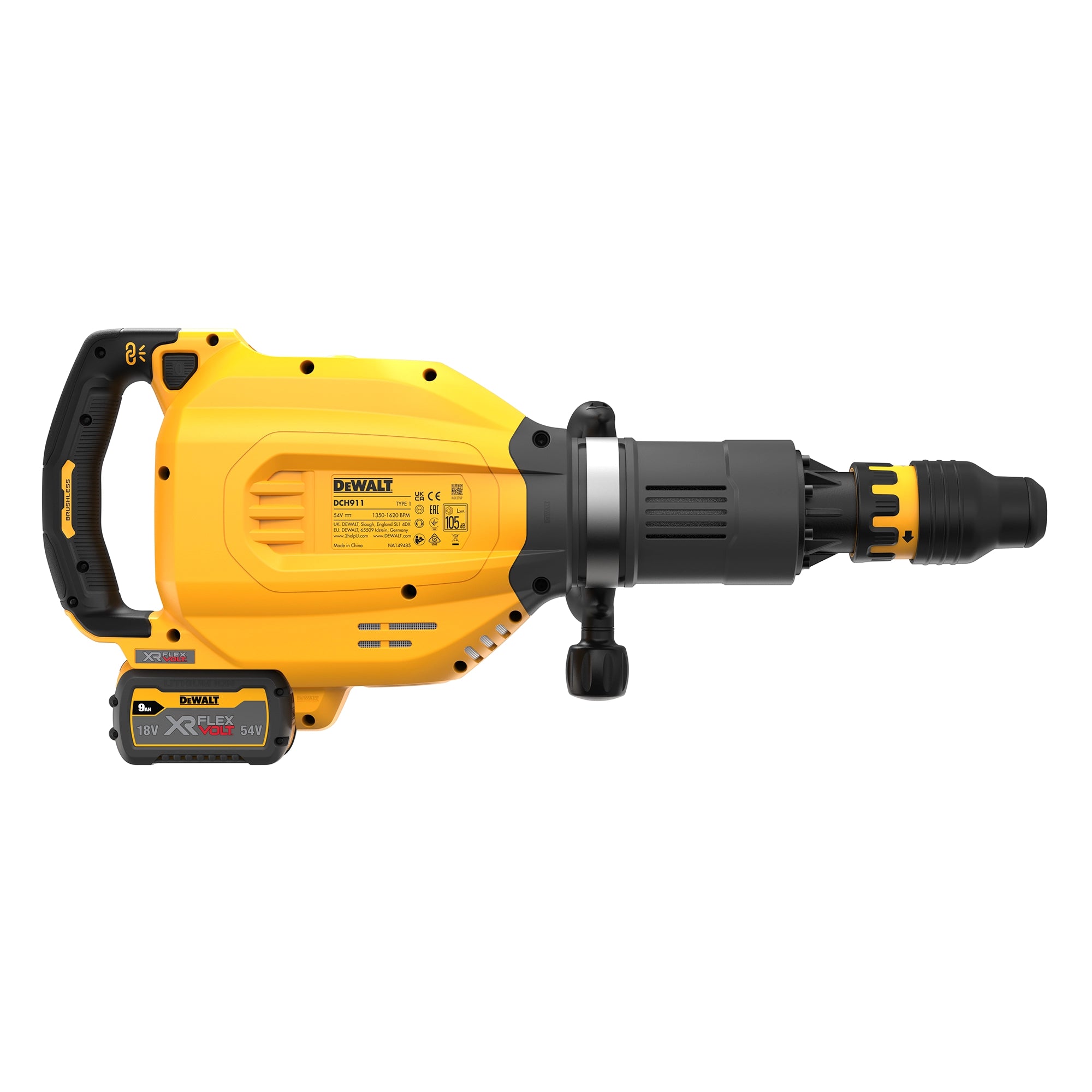 Martello Demolitore Dewalt DCH911X3-QW 54V 9Ah