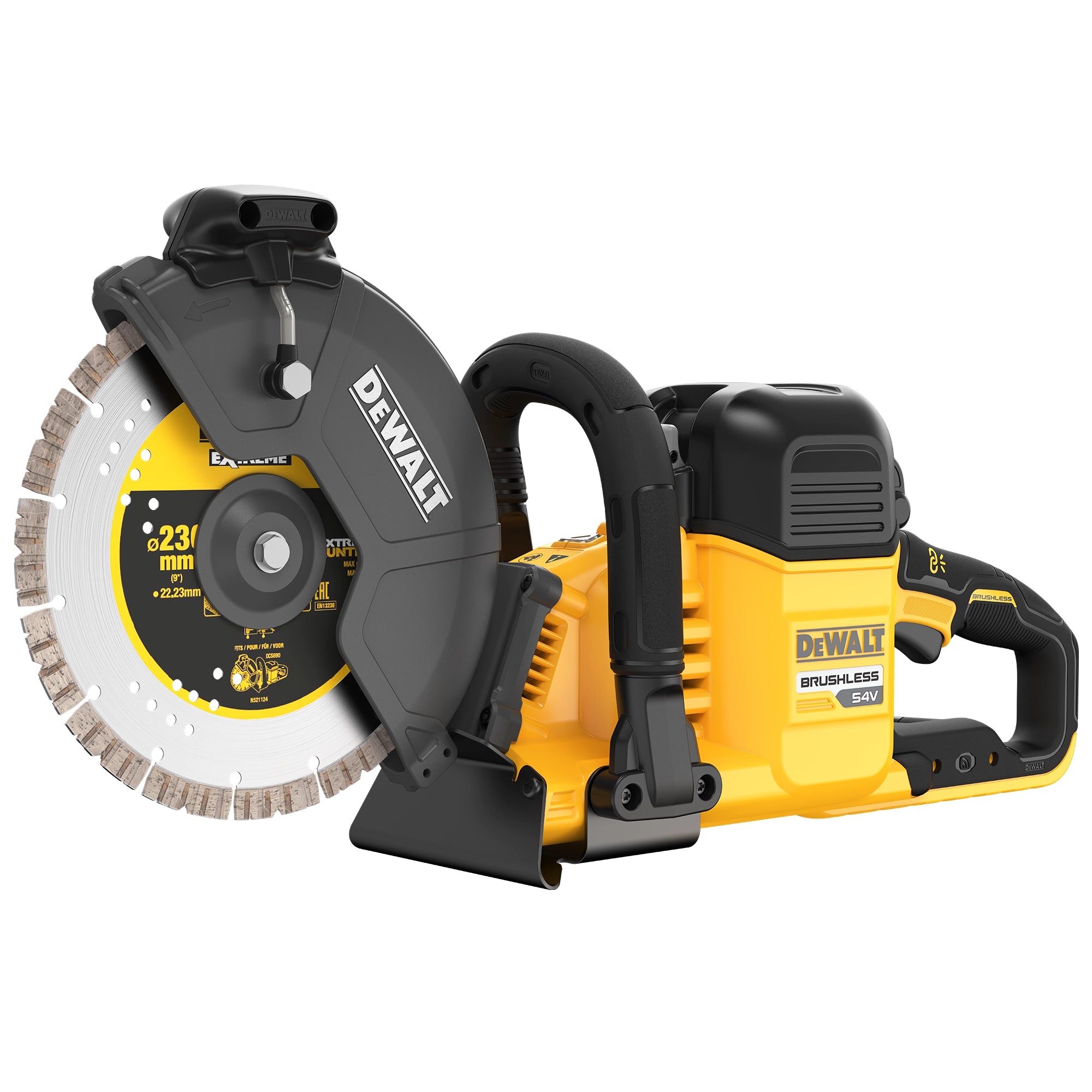 Mototroncatrice Dewalt DCS691X2-QW 54V 9Ah