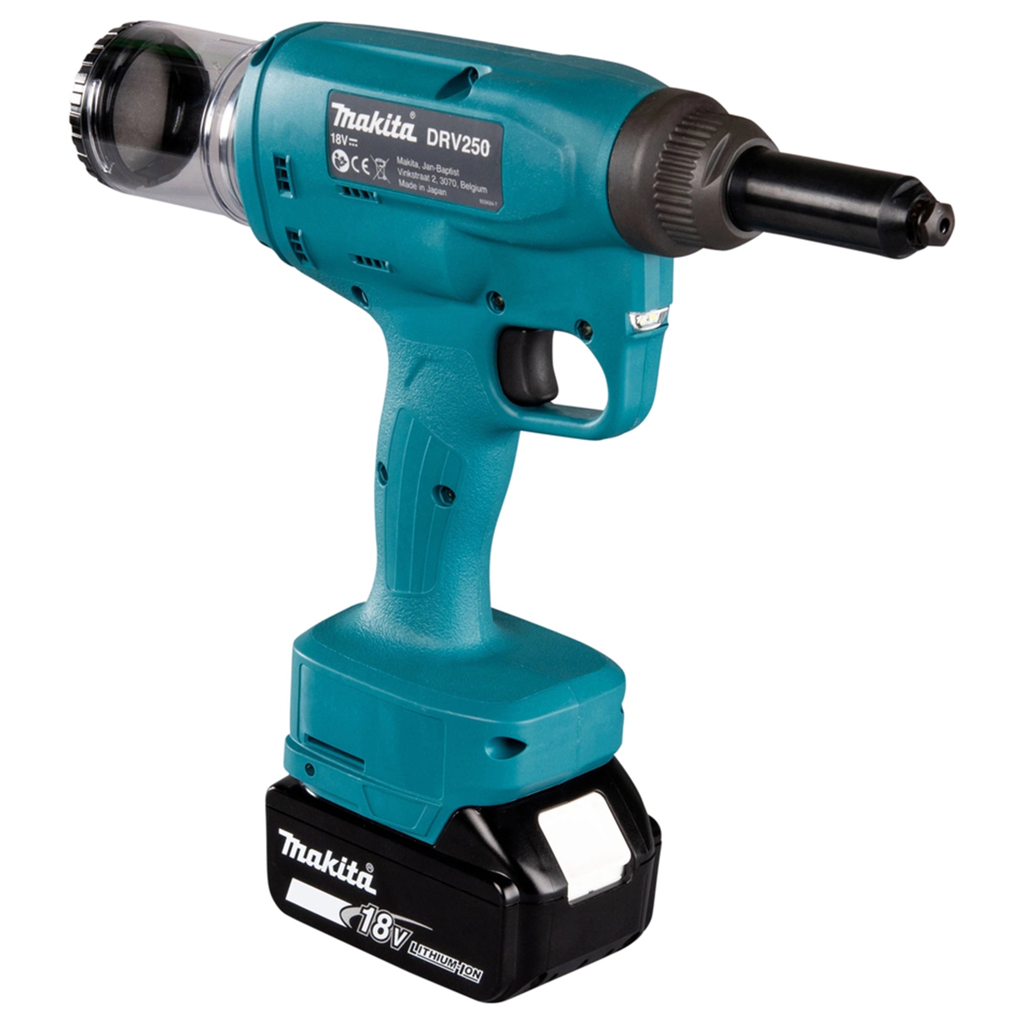 Rivettatrice Makita DRV250RTJ 18V 5Ah