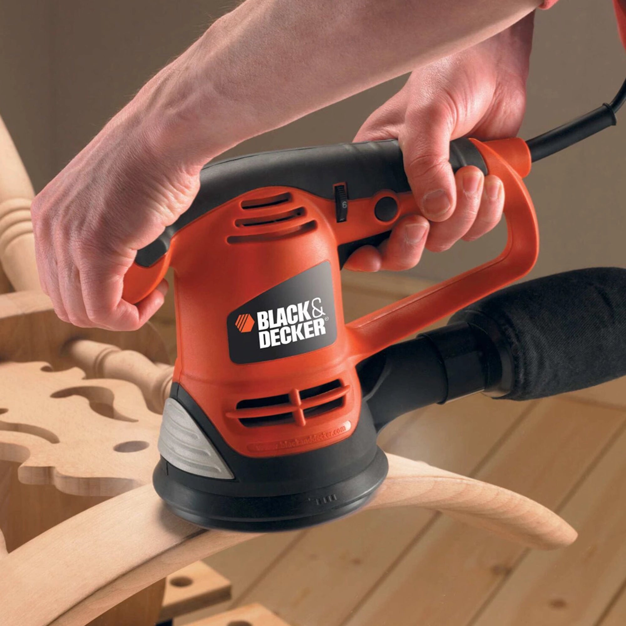 Levigatrice Rotorobitale Black&Decker KA191EK-QS 480W