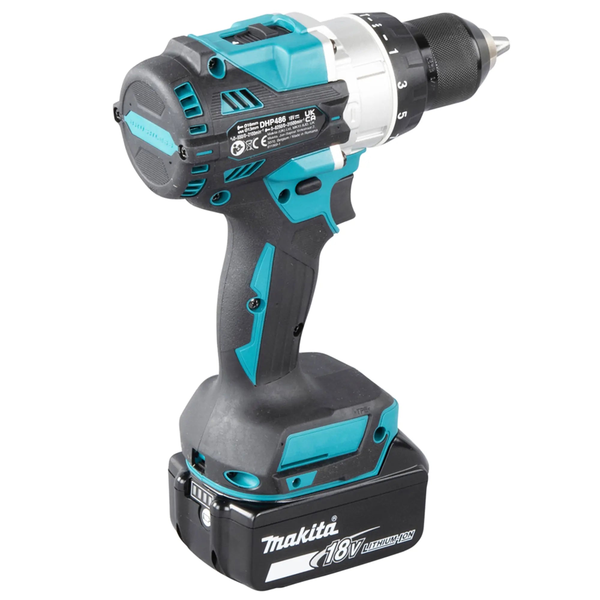 Trapano Avvitatore Makita DHP486RTJ 18V 5Ah