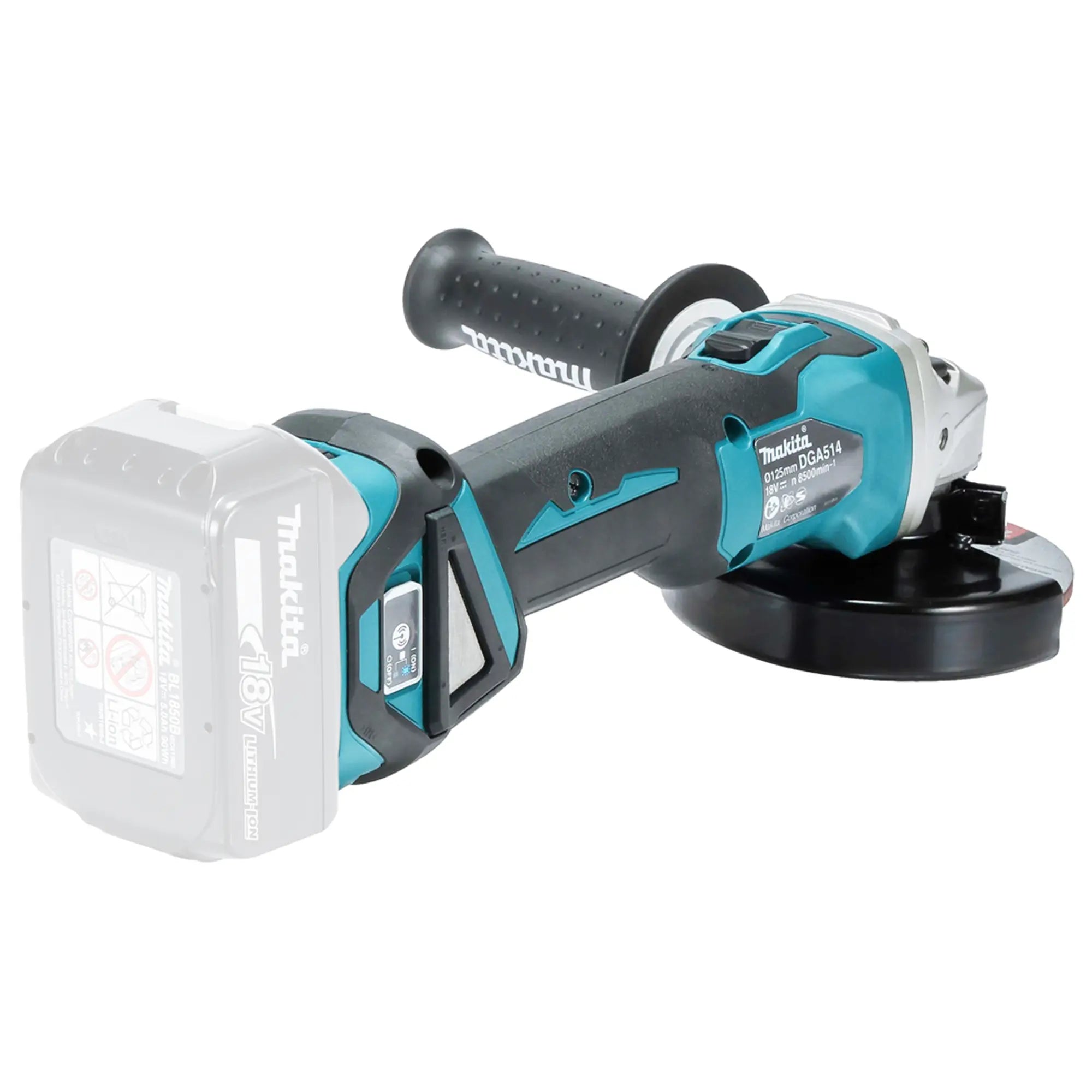 Smerigliatrice Makita DGA514ZJU 18V