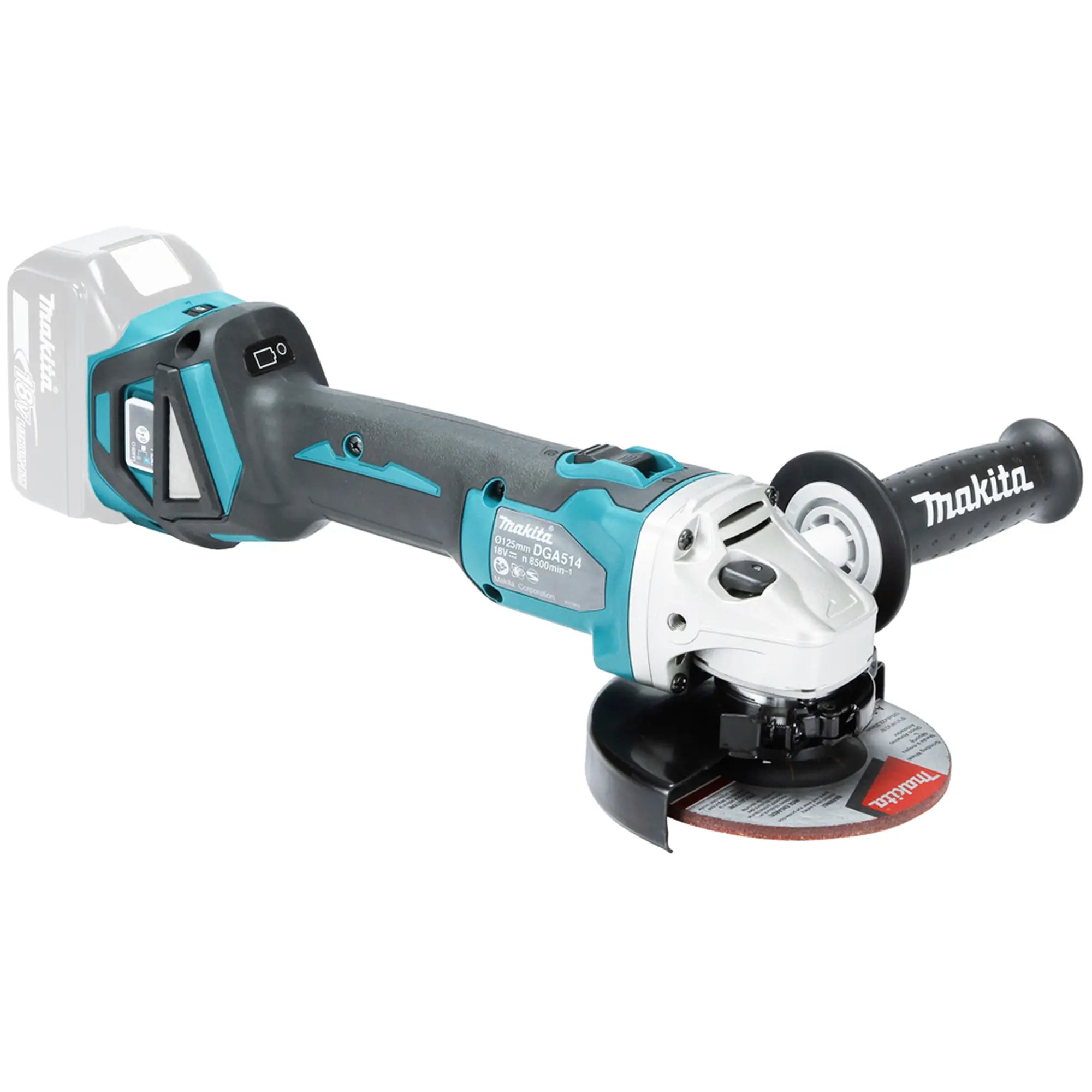 Smerigliatrice Makita DGA514RTJU 18V 5Ah