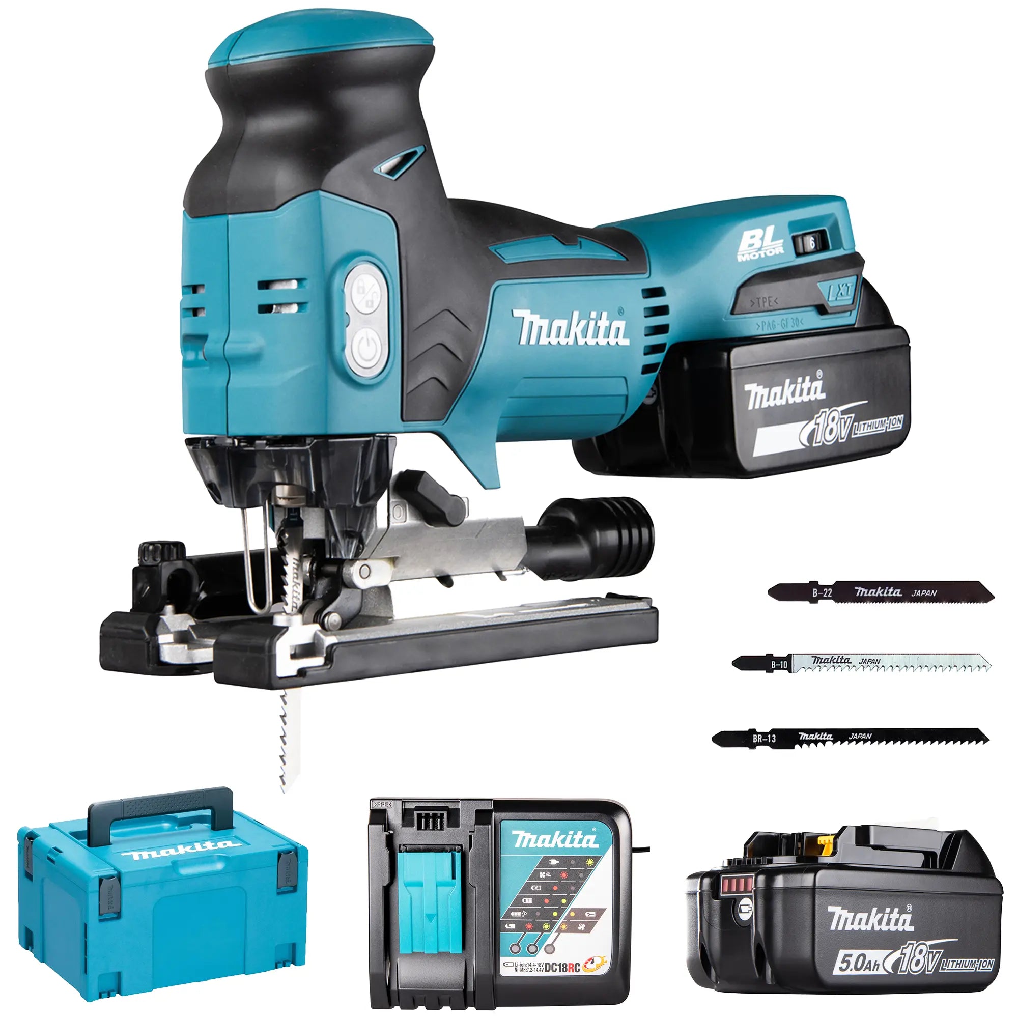 Seghetto Alternativo Makita DJV181RTJ 18V 5Ah