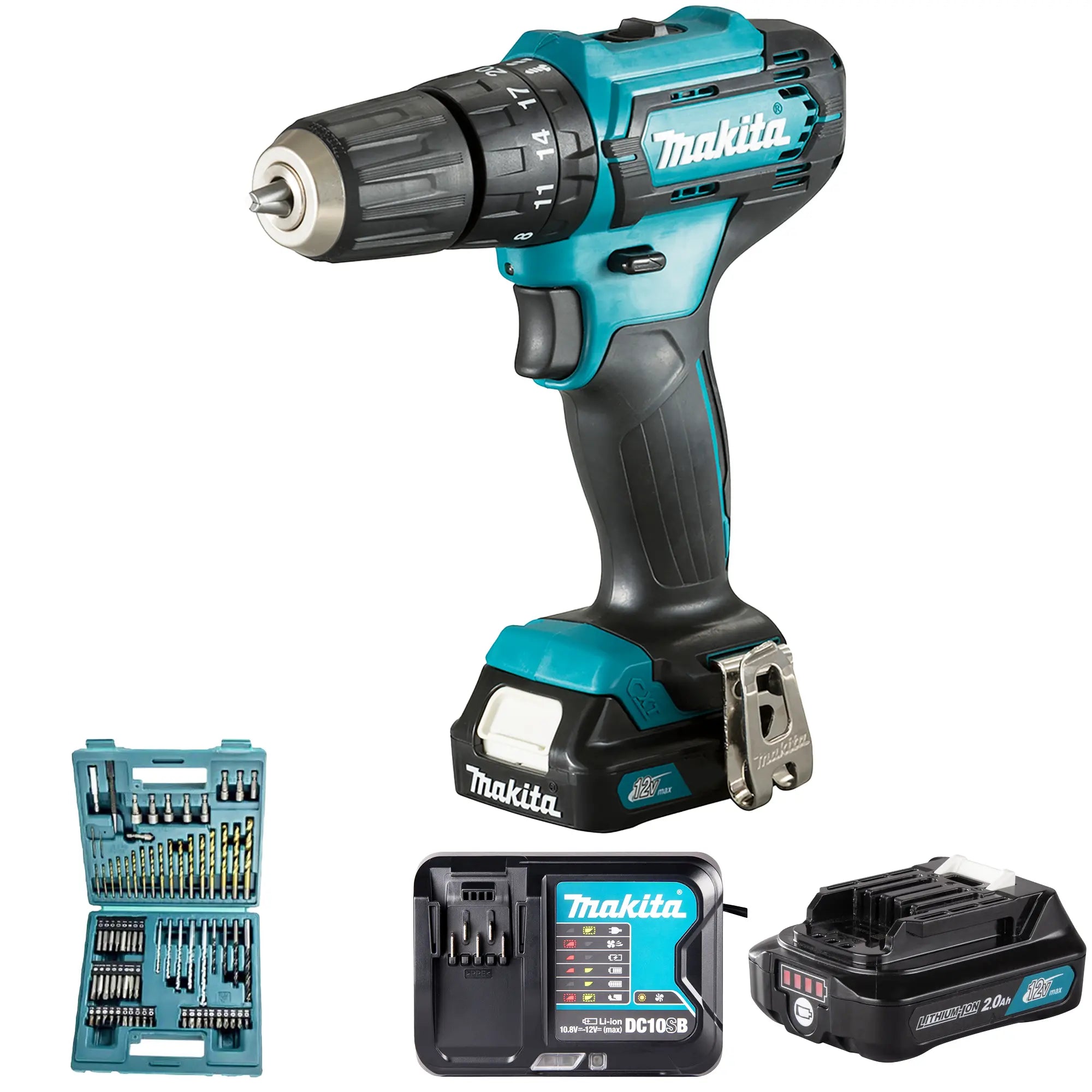 Trapano Percussione Makita HP333DSAX1 12V 2Ah