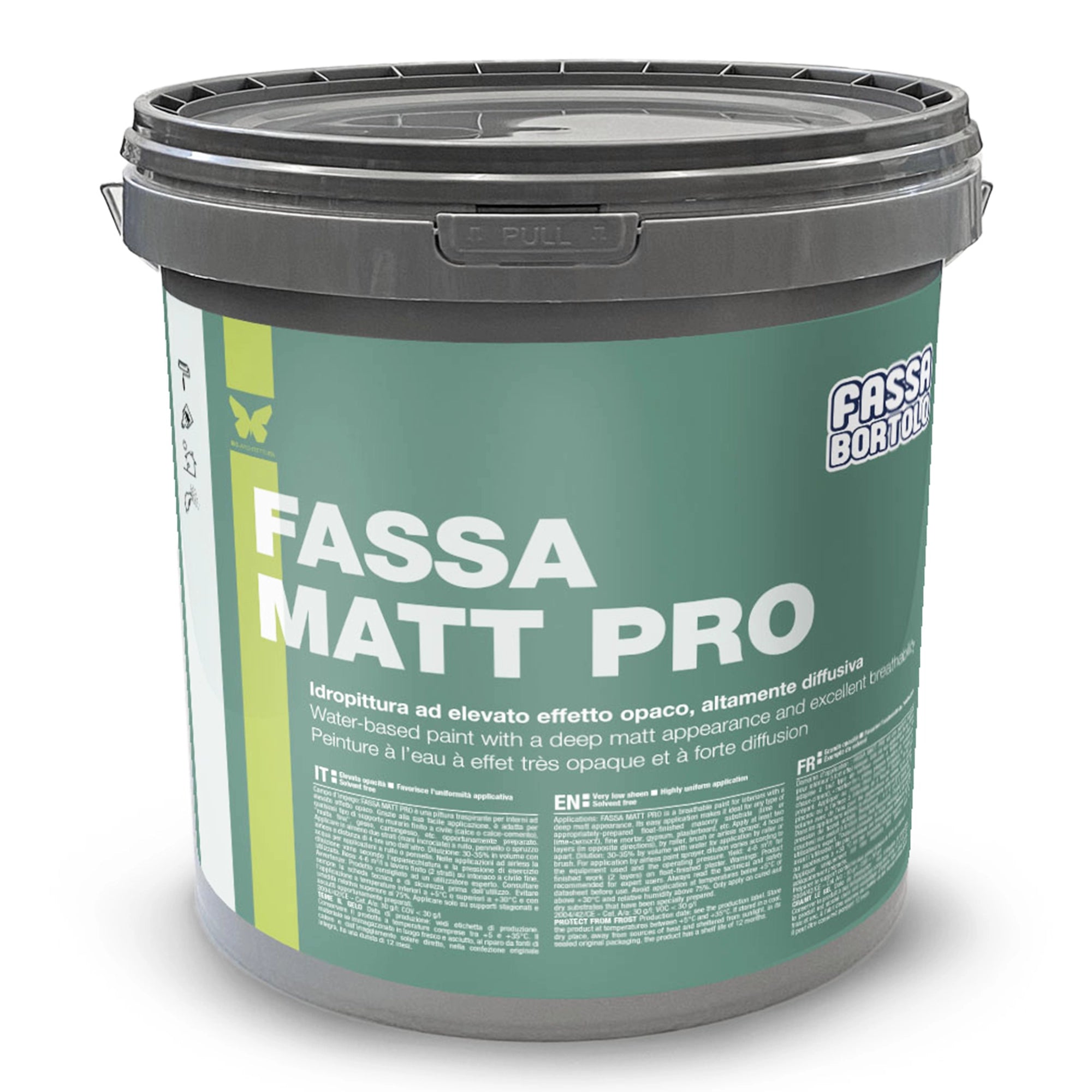 Pittura Lavabile Fassa Matt Pro Bianca Opaca