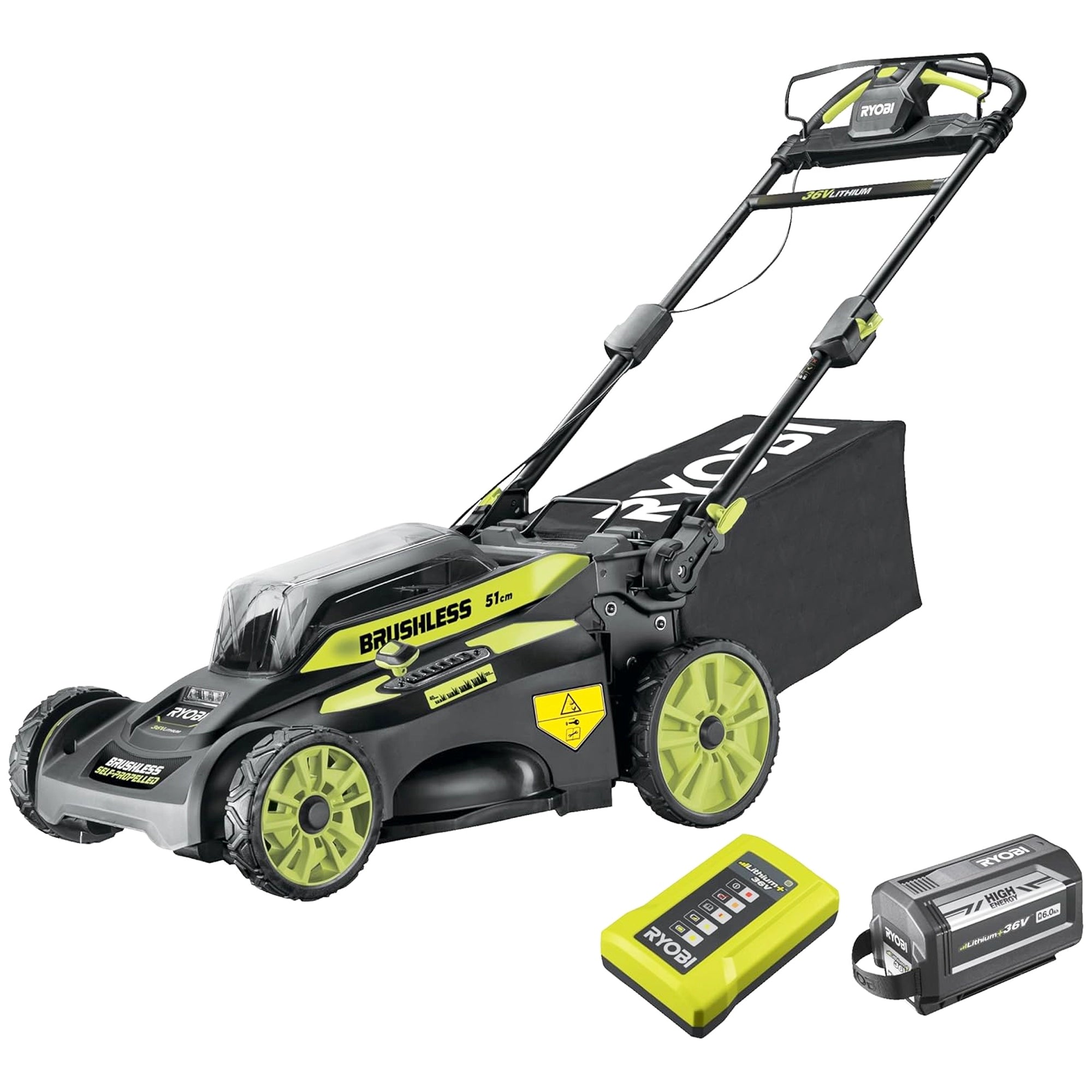 Tosaerba Ryobi RY36LMX51A-160 36V 6Ah