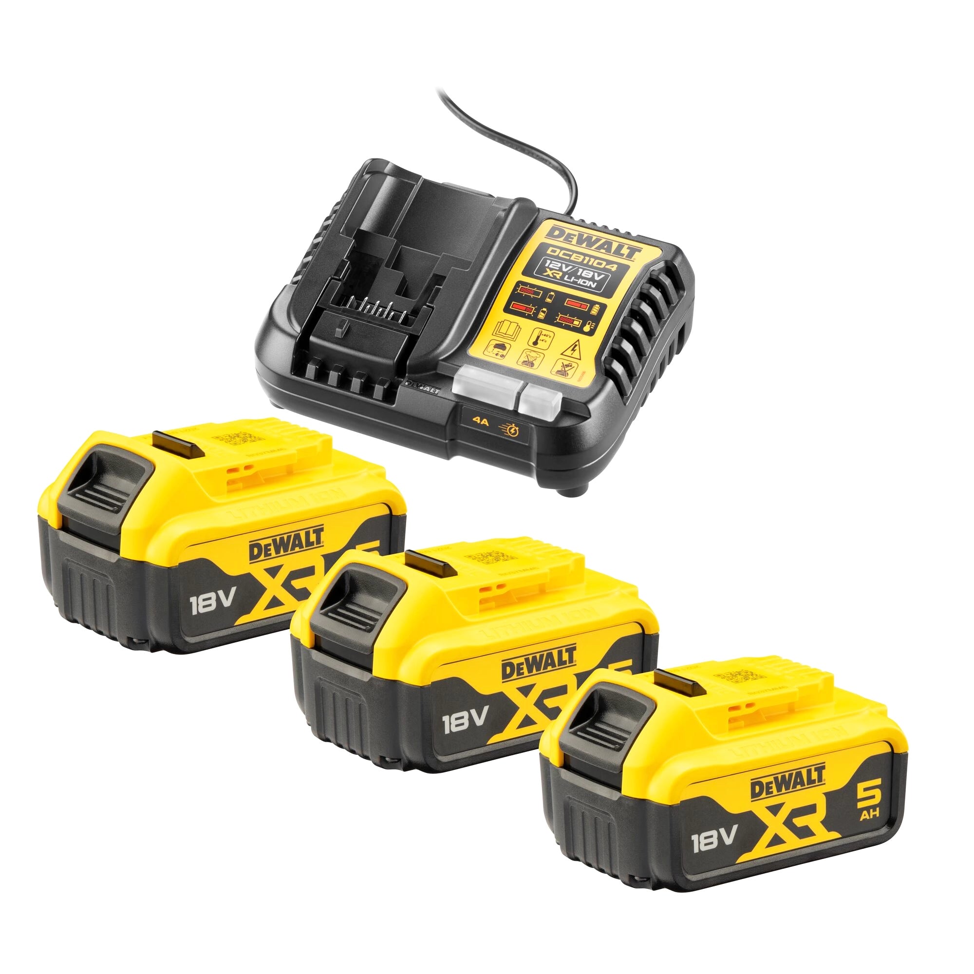 Kit Energy Dewalt DCB1104P3-QW 18V 5Ah